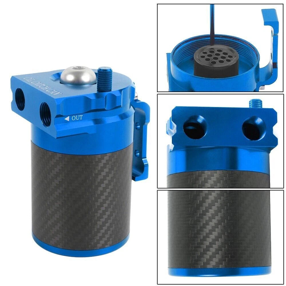 Carbon Fiber Oil Catch Can Kit for