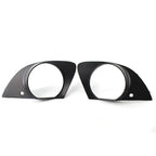 Black Fog Light Lamp Covers for BMW E65 E66 750i 760Li (2006-2008)