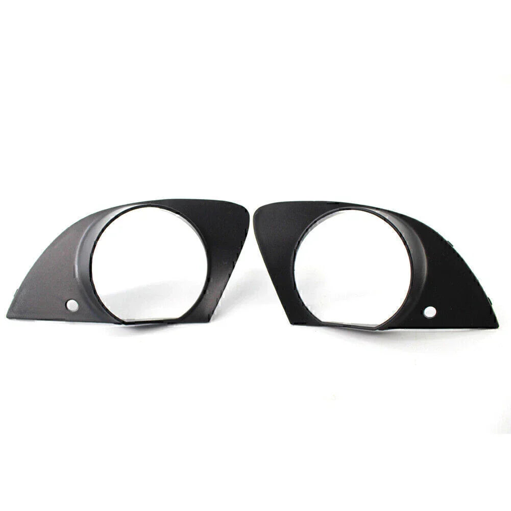 Black Fog Light Lamp Covers for BMW E65 E66 750i 760Li (2006-2008)