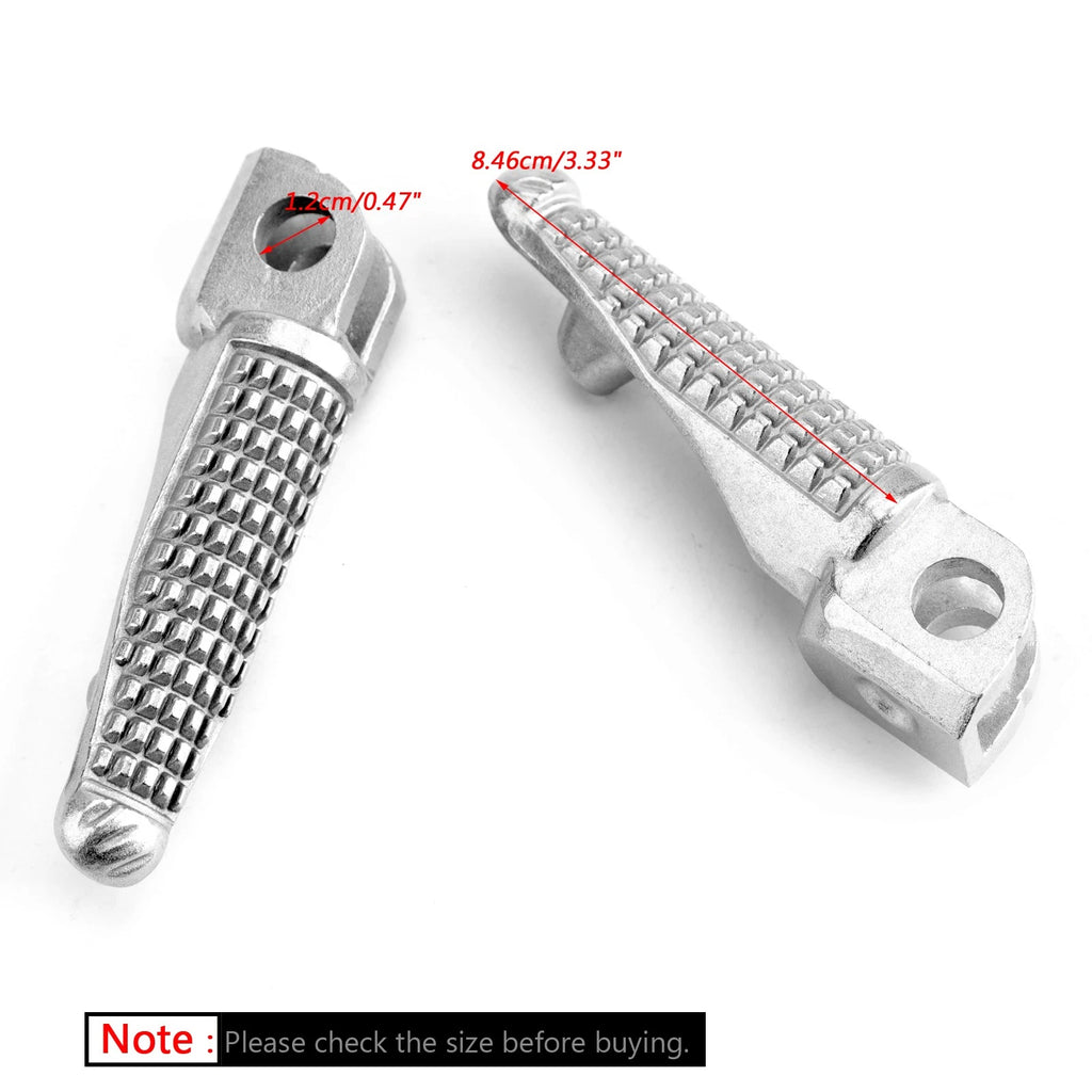 Front Foot Peg Footrest for Kawasaki ZX6R Z750 Z1000 ZX9R ZX10R Ninja 250 (2000–2023)