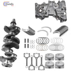 Engine Rebuild Kit for Hyundai Kia 2.0L - Crankshaft, Con Rods, Bearings, Rings