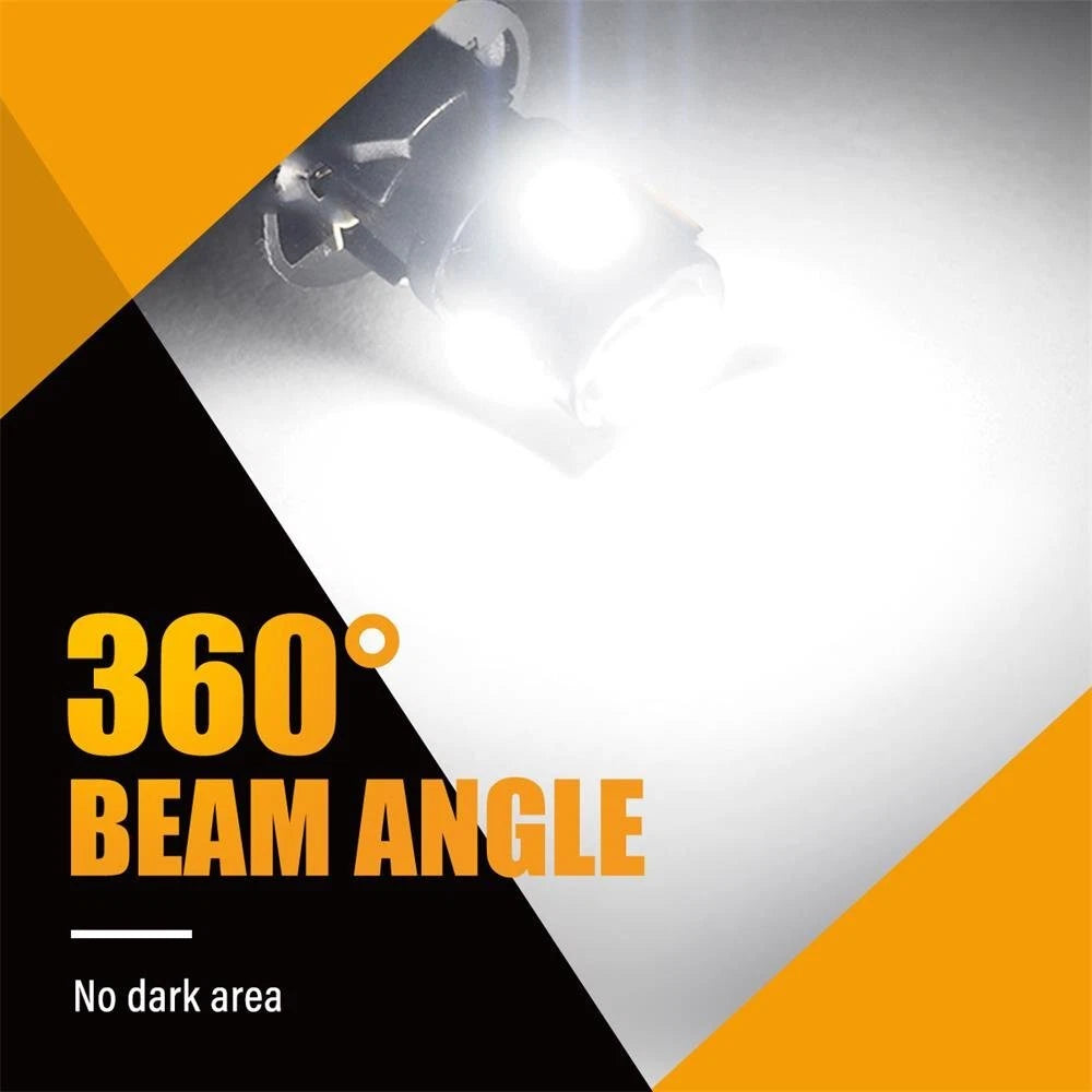30Pcs T10 2825 168 158 194 LED Interior Dome Map License Light Bulbs