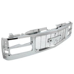 Chrome Grille Assembly for GMC C/K 1500 2500 3500 Yukon (1994–2000)