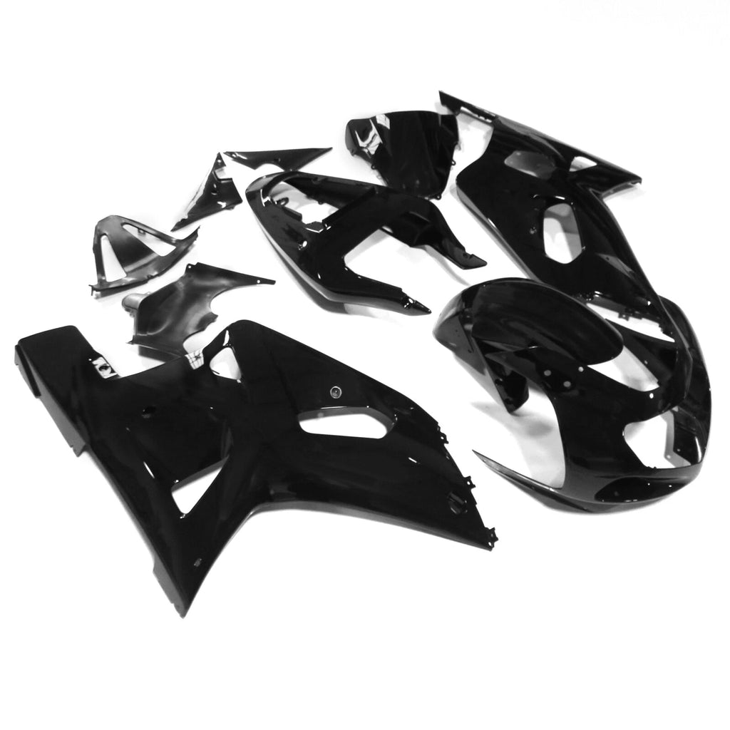 Glossy Black Fairing Kit for Suzuki GSXR600 GSXR750 (2001–2003) ABS Bodywork
