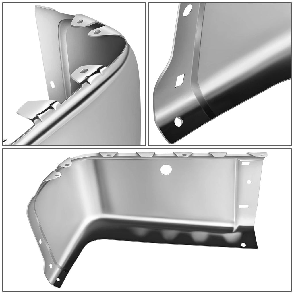 Rear Bumper End Cap for Silverado Sierra (2007–2014) w/ Parking Sensor Holes Right