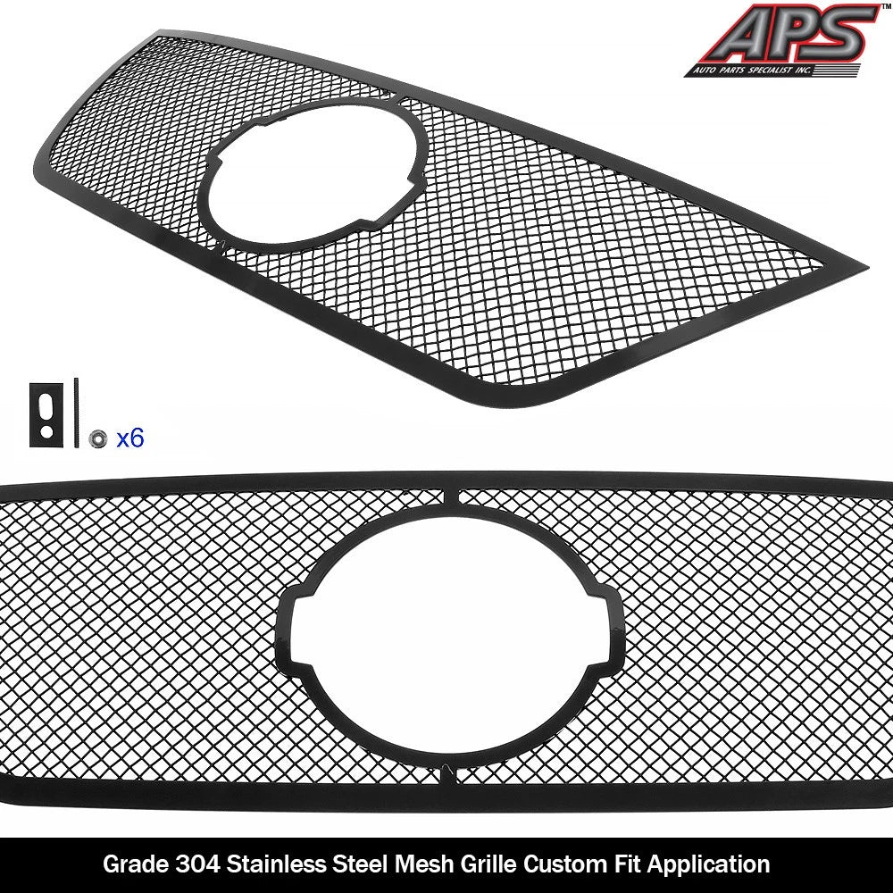Stainless Black Mesh Grille Insert for Nissan Pathfinder (2017-2020)