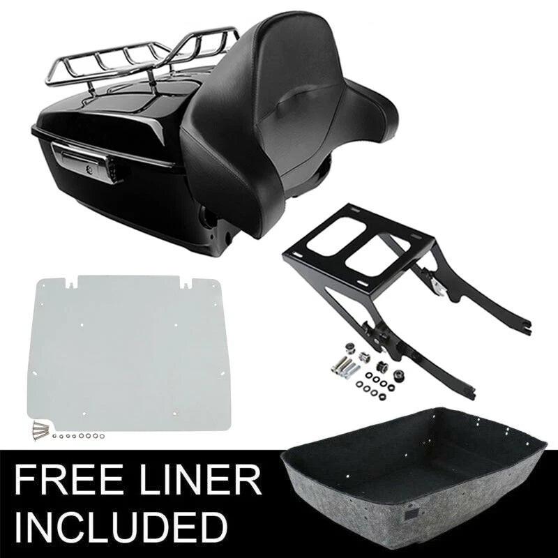 Trunk Rack Mount Plate for Harley Heritage Classic FLHCS (2018–2026)