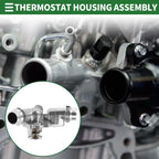 Engine Coolant Thermostat Housing Assembly for BMW 325i (2001–2005)
