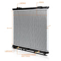 OE Aluminum Core Radiator for Kia Sorento 2003–2006 3.5L AT DPI-2585