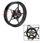 Glossy Black Front Wheel Rim for Kawasaki Z400 Ninja 400 (2018–2023)