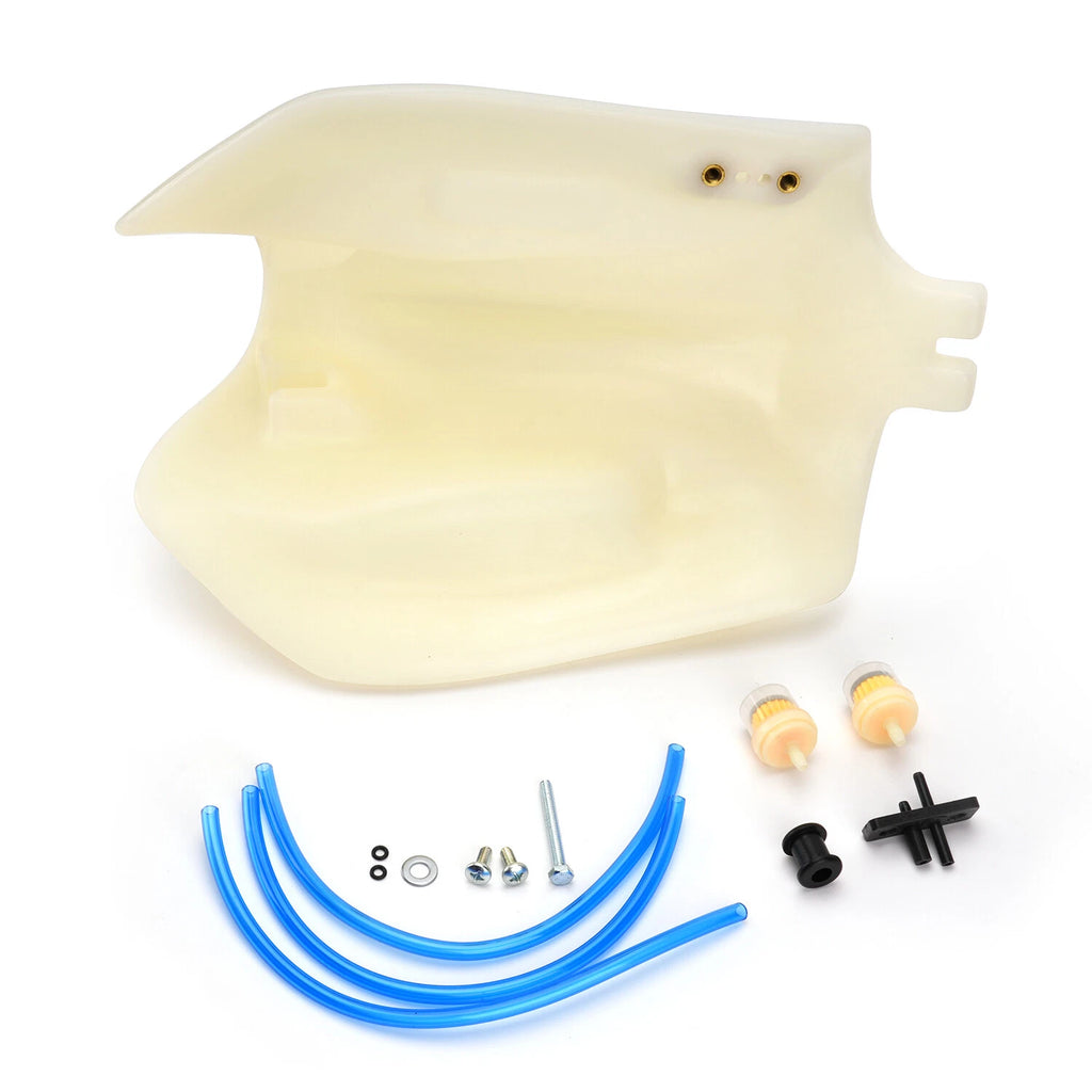 Plastic Gas Tank with Gas Cap Petcock for Honda TRX125 Fourtrax (1985–1986)