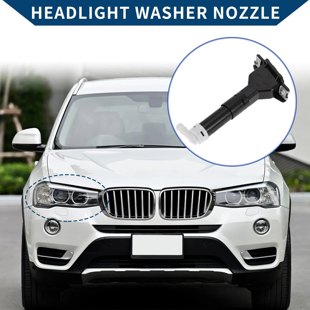 Front Passenger Side Headlight Washer Nozzle for Honda Civic (2005–2011) 1pc