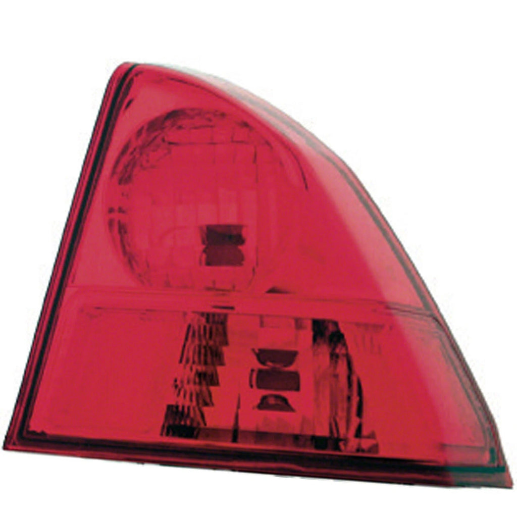 Replacement Passenger Side Outer Tail Light Lens for compatible Vehicle (2009–2014)