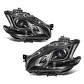 Projector Headlights for Nissan Maxima (2009–2014) - Black Housing