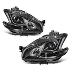 Projector Headlights for Nissan Maxima (2009–2014) - Black Housing