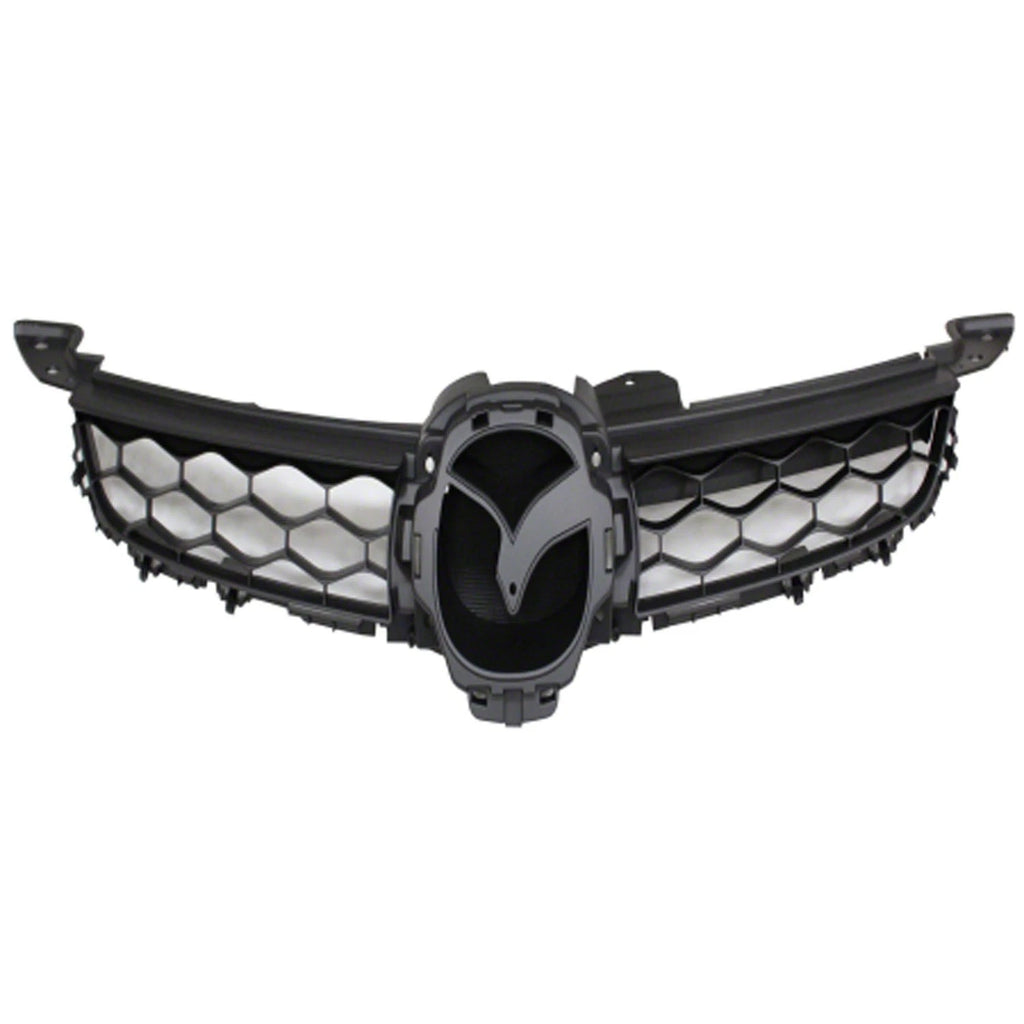 Replacement Black Plastic Front Upper Grille For 2010-2012 Mazda CX7