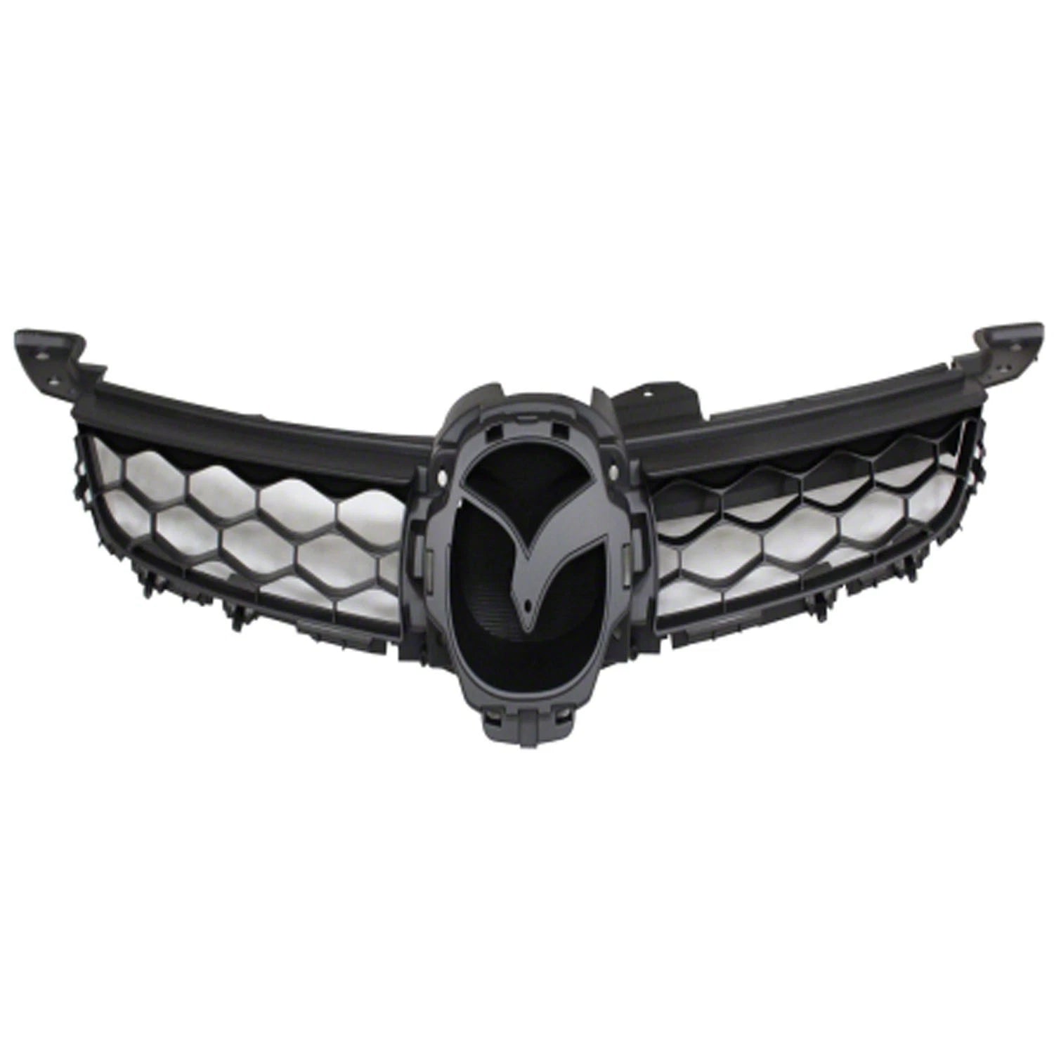 Replacement Black Plastic Front Upper Grille For 2010-2012 Mazda CX7