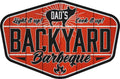 Decorative Embossed Aluminum Sign for Dad's Backyard Barbeque