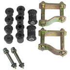 Greasable Shackle Pin & Bush Kit Rear Leaf Spring for Navara D40 (2006-2013)