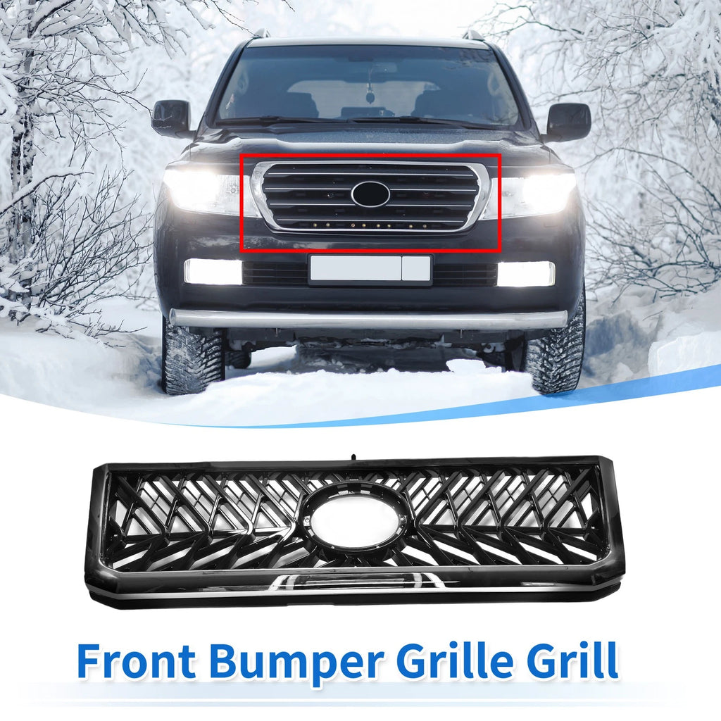 Front Upper Hood Bumper Grille for Toyota Land Cruiser FJ79 (2007–2012)
