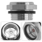 Oil Sight Glass for - Aluminum, Clear View