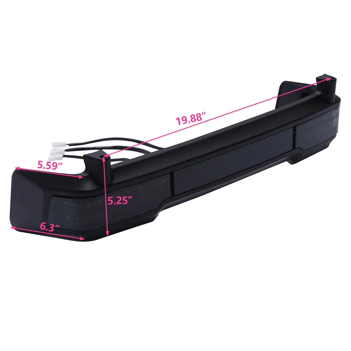 LED Brake Tail Light Side Marker for Harley Touring Road Glide (2009–2013)