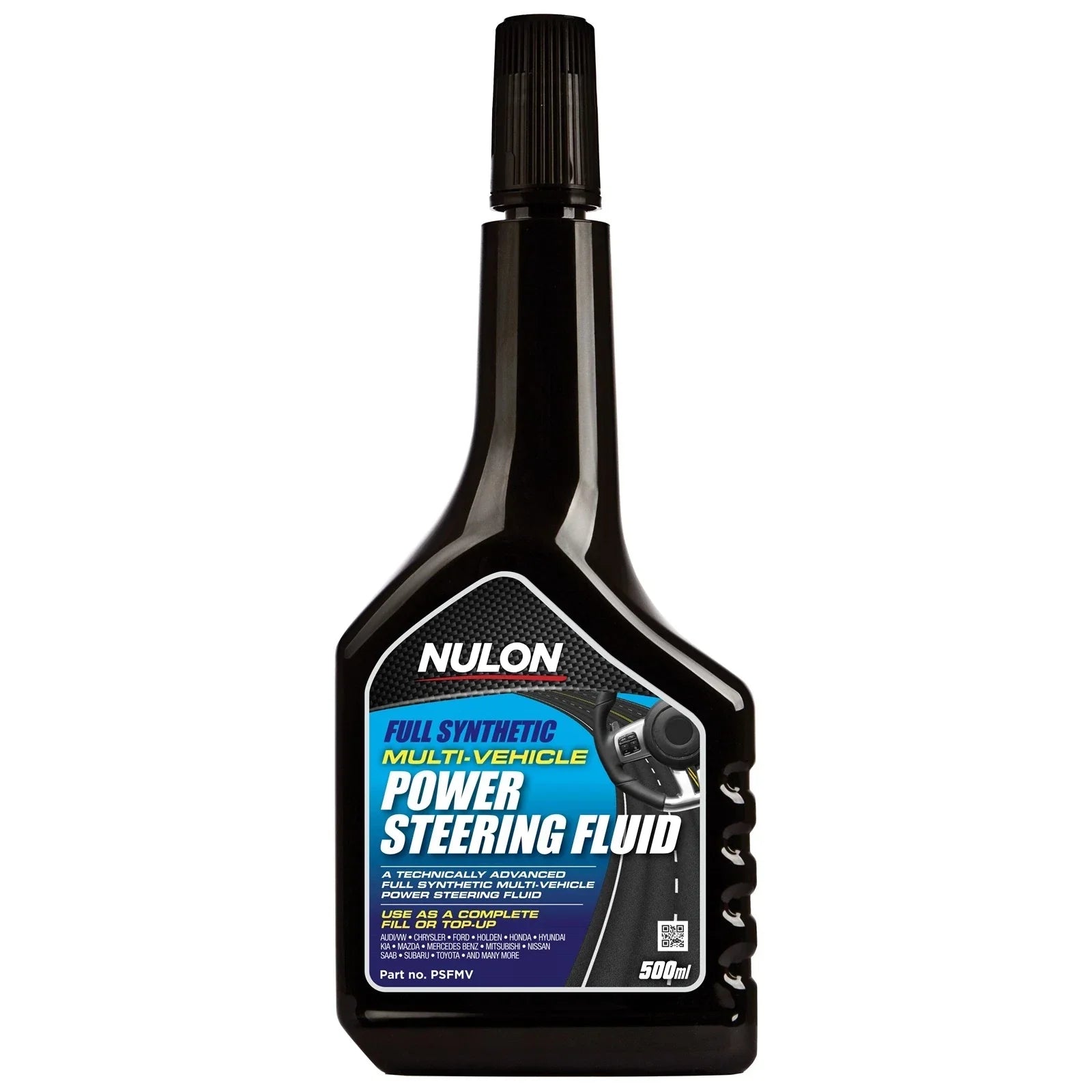 500ml Power Steering Fluid 100% Full Synthetic Multi-Vehicle