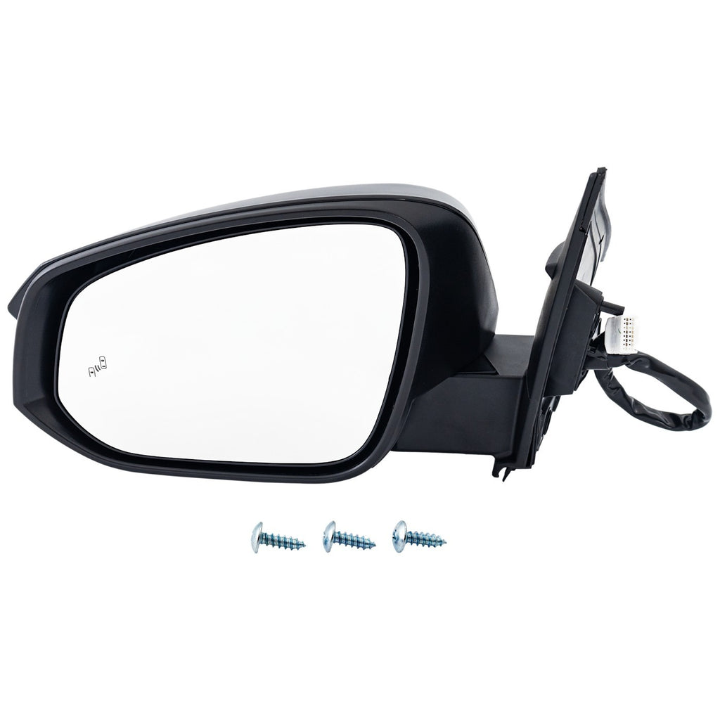 Left Side Heated Mirror for Toyota RAV4 (2016–2018) with Signal Light