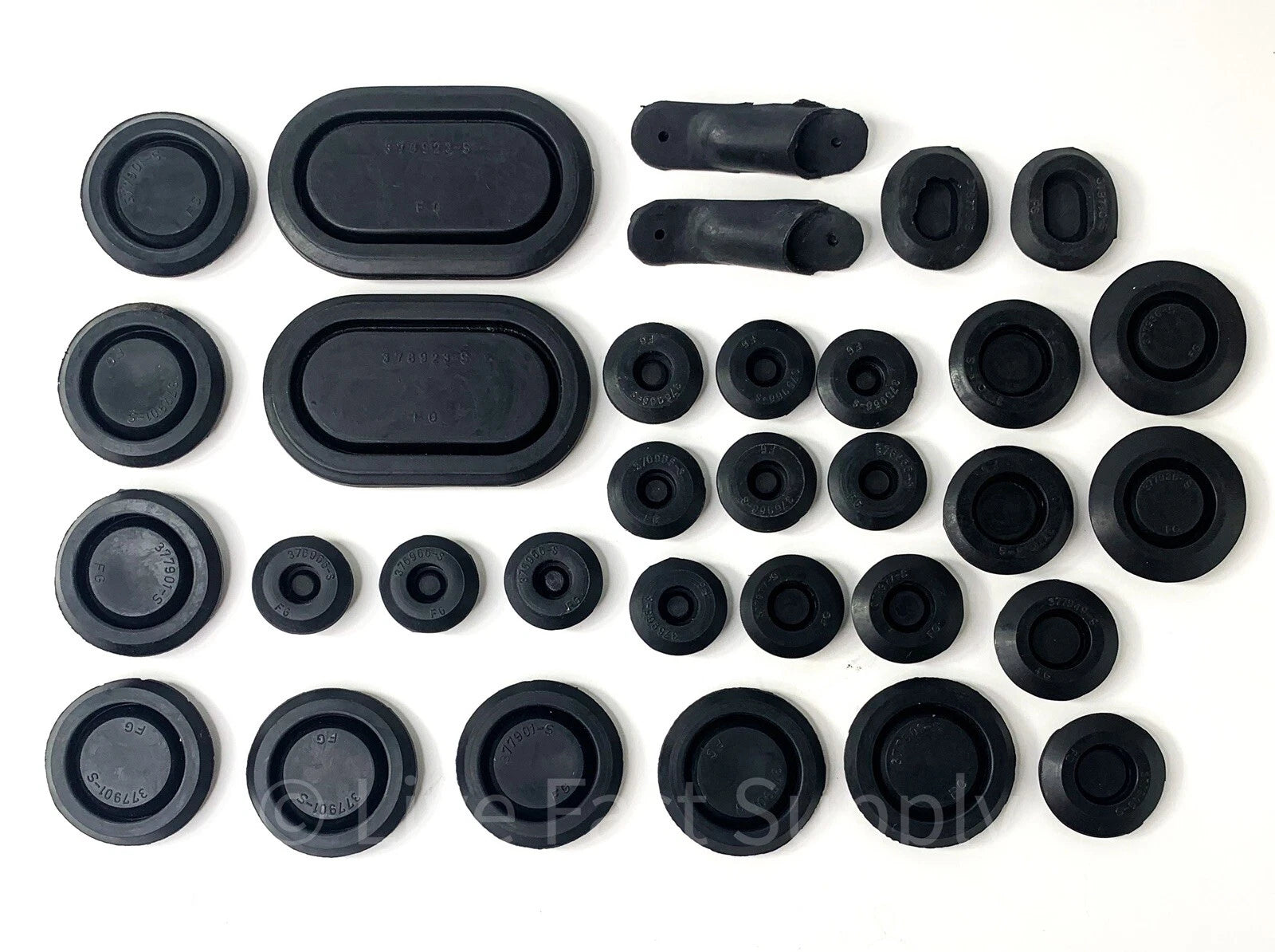 Body Plug Grommet Kit 32 Piece Replacement for Ford Mustang (1964–1966)