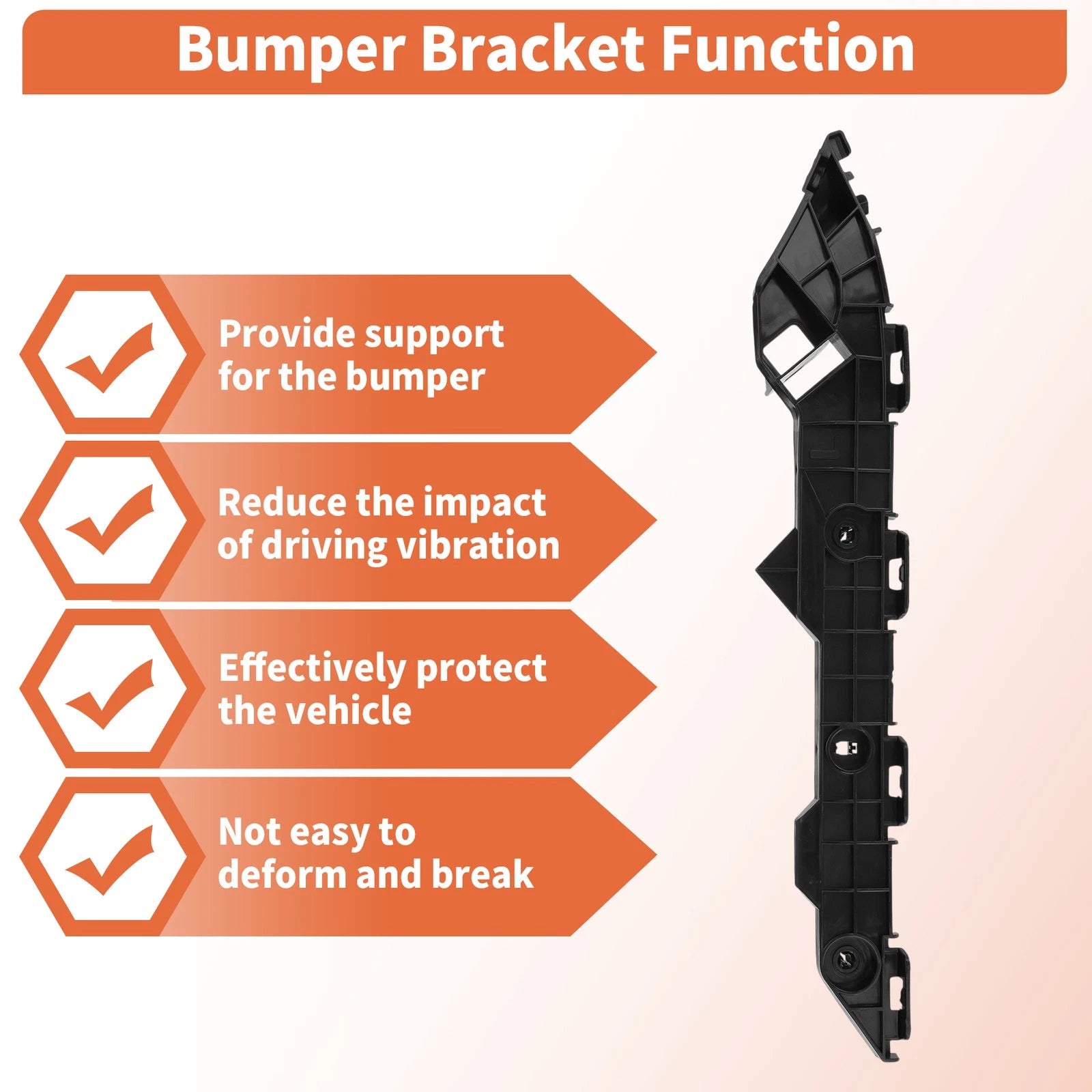 Bumper Bracket for Toyota Corolla (No. 5215602100/5215502110/5256302060/5256202080)