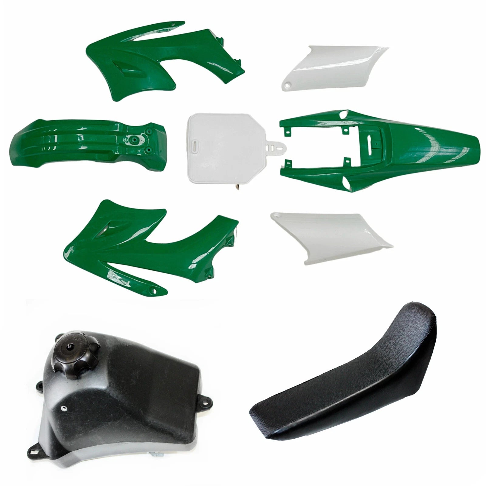 Fender Fairing Kit + Seat + Fuel Tank for Pit Pro 125cc Dirt Bike (2010–2023)
