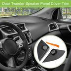 Pair A Pillar Door Tweeter Speaker Cover Trim for Toyota RAV4 (2013–2018)