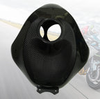Carbon Fiber Fuel Gas Tank Cover for Kawasaki Ninja ZX-6R (2009–2025)