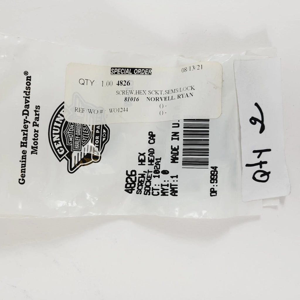 Screw Socket Hex Cap for Harley-Davidson (4826)