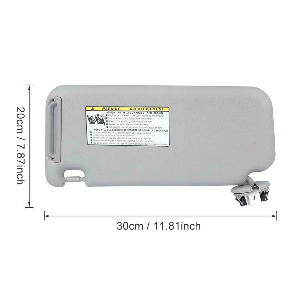 Sunshade Visor for Toyota RAV4 (2006–2018) Right Drive Side