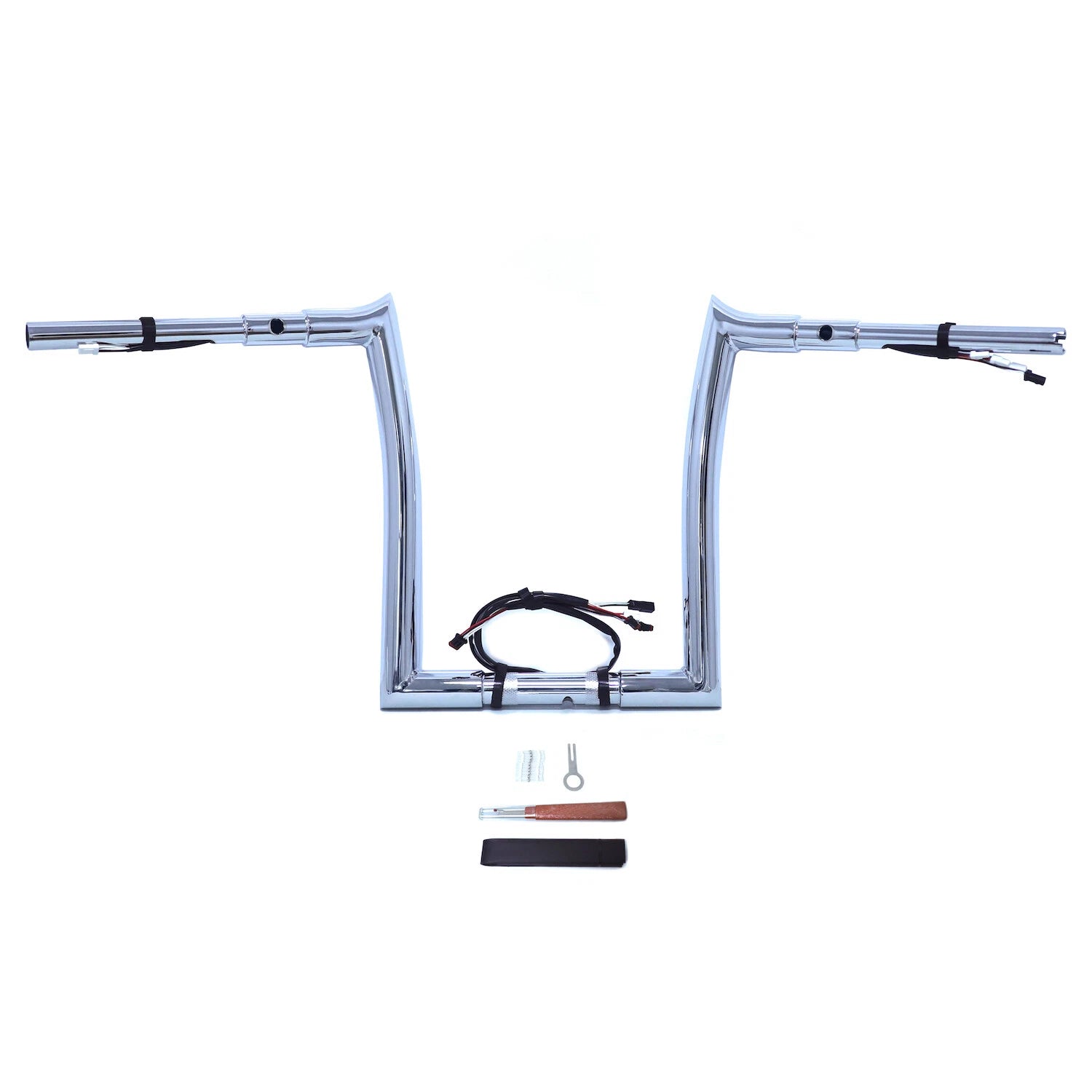 Chrome 16" Prewired Handlebar 1.5" 32mm for Harley Road Glide (2016–2023)