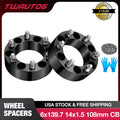 2" Wheel Spacers 6x5.5 for Chevy Silverado Tahoe GMC Sierra Yukon (2014–2024)