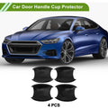 Set of 4 Door Handle Cup Protectors for Honda CR-V (2007–2011) Gloss Black