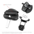 Plug-In Driver Backrest + Mounting Kit for Indian Chieftain Roadmaster (2014–2023)