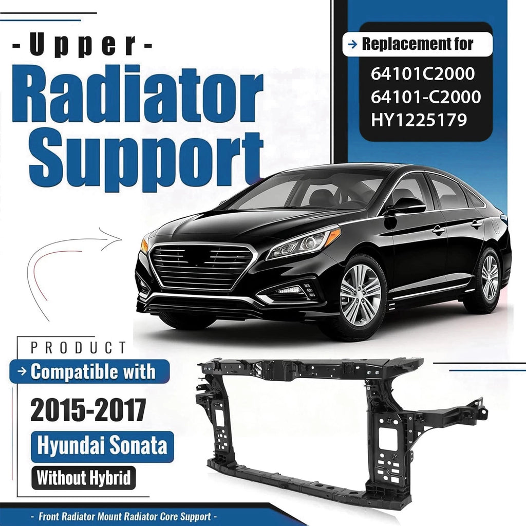 Front Radiator Support Core Assembly for Hyundai Sonata 2.4L/2.0L (2015–2017)