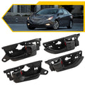 Textured Black Interior Door Handle for Hyundai Sonata (2008–2010) RH+LH