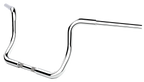 10" Chrome Twin Round Handlebar for LA Choppers (LA-7325-10C)