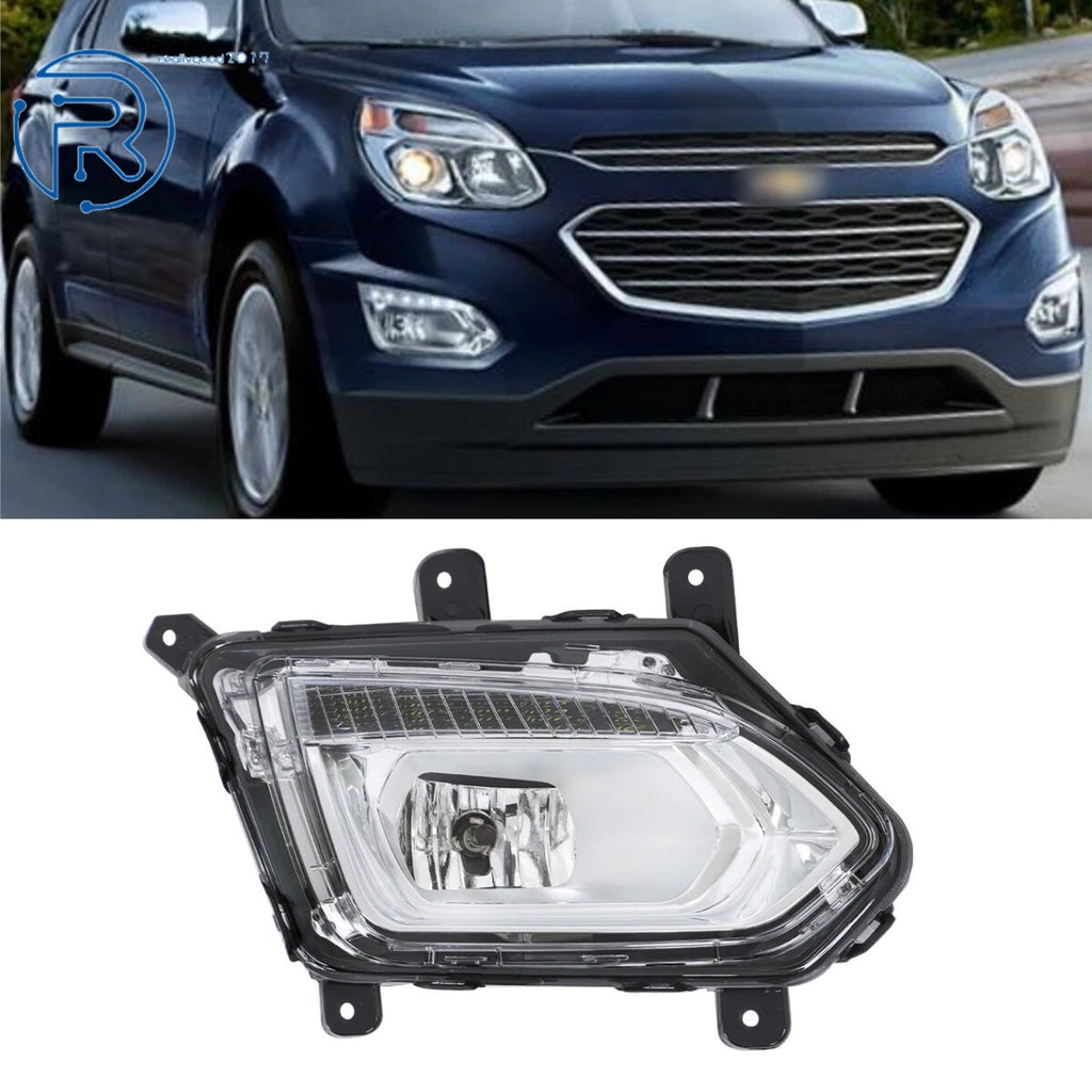 Right Chrome Fog Light Lamp for Chevrolet Equinox (2016–2017)