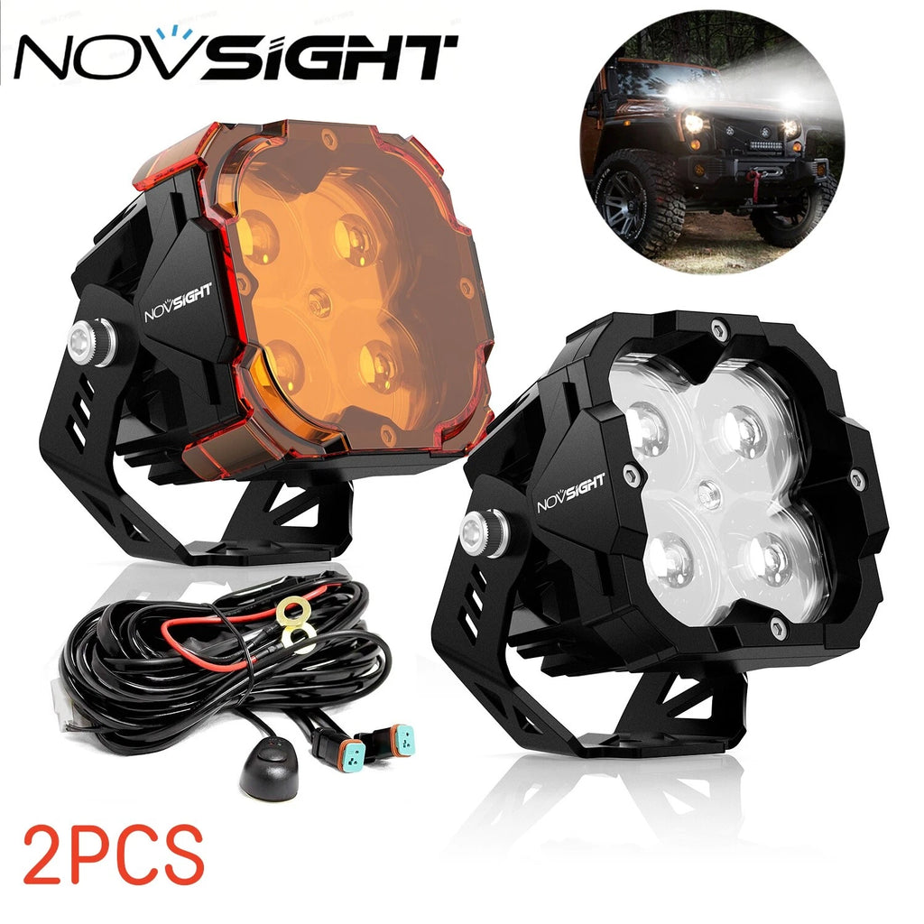 2X Off Road LED Light Pod for Universal Applications (3")