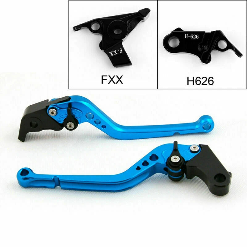 Long Brake Clutch Levers for Honda X-11 (1999–2002) Blue T9