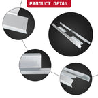 Set of 2 Outer Rocker Panels for Chevy GMC C1500 K1500 Suburban (1992–1999)