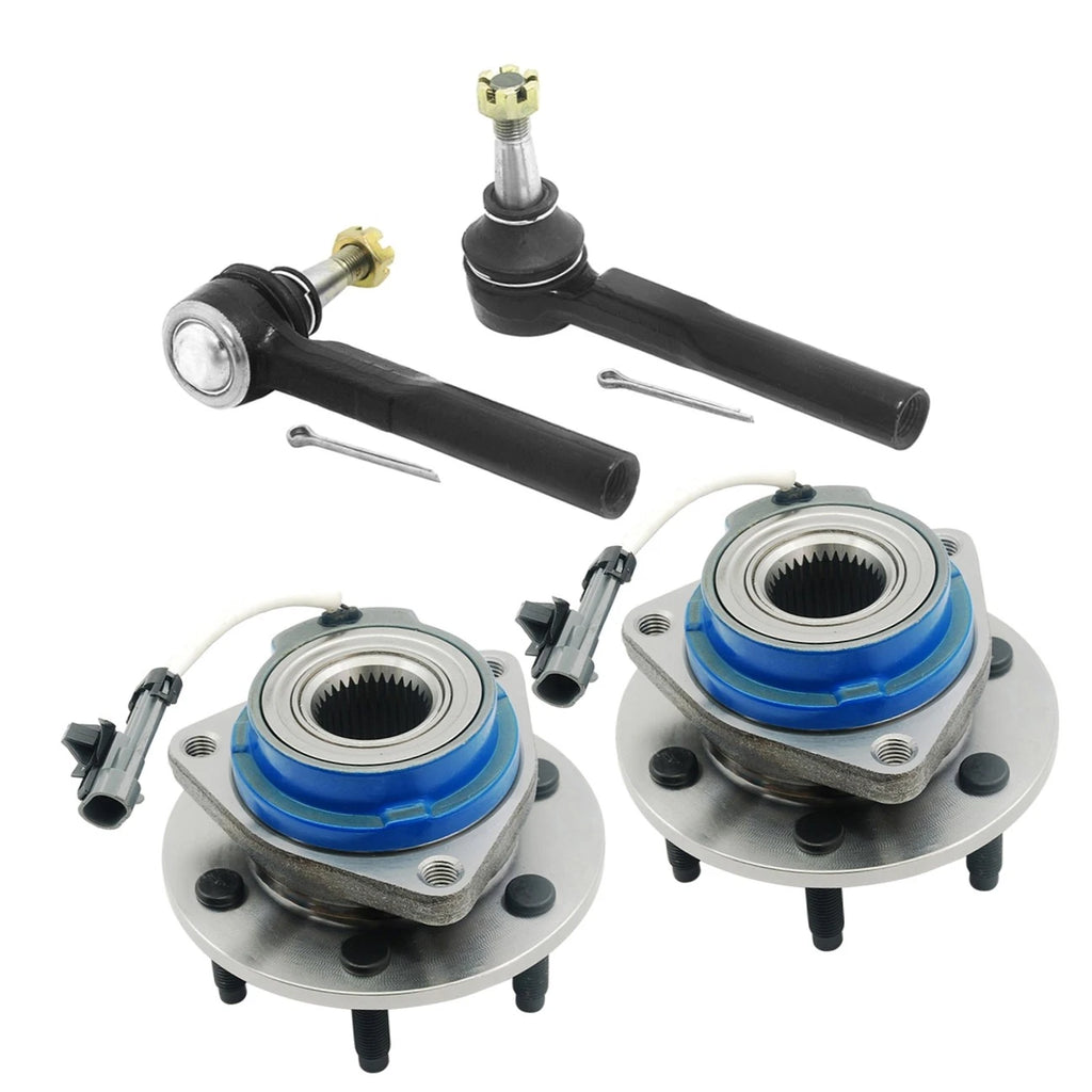 Wheel Hub + Tie Rod Sway Bar Kit for Chevrolet Uplander Pontiac Montana (2005–2009) 513236