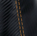 Manual Shift Boot for Chevrolet Camaro (1982–1992) Carbon Fiber Orange Stitch