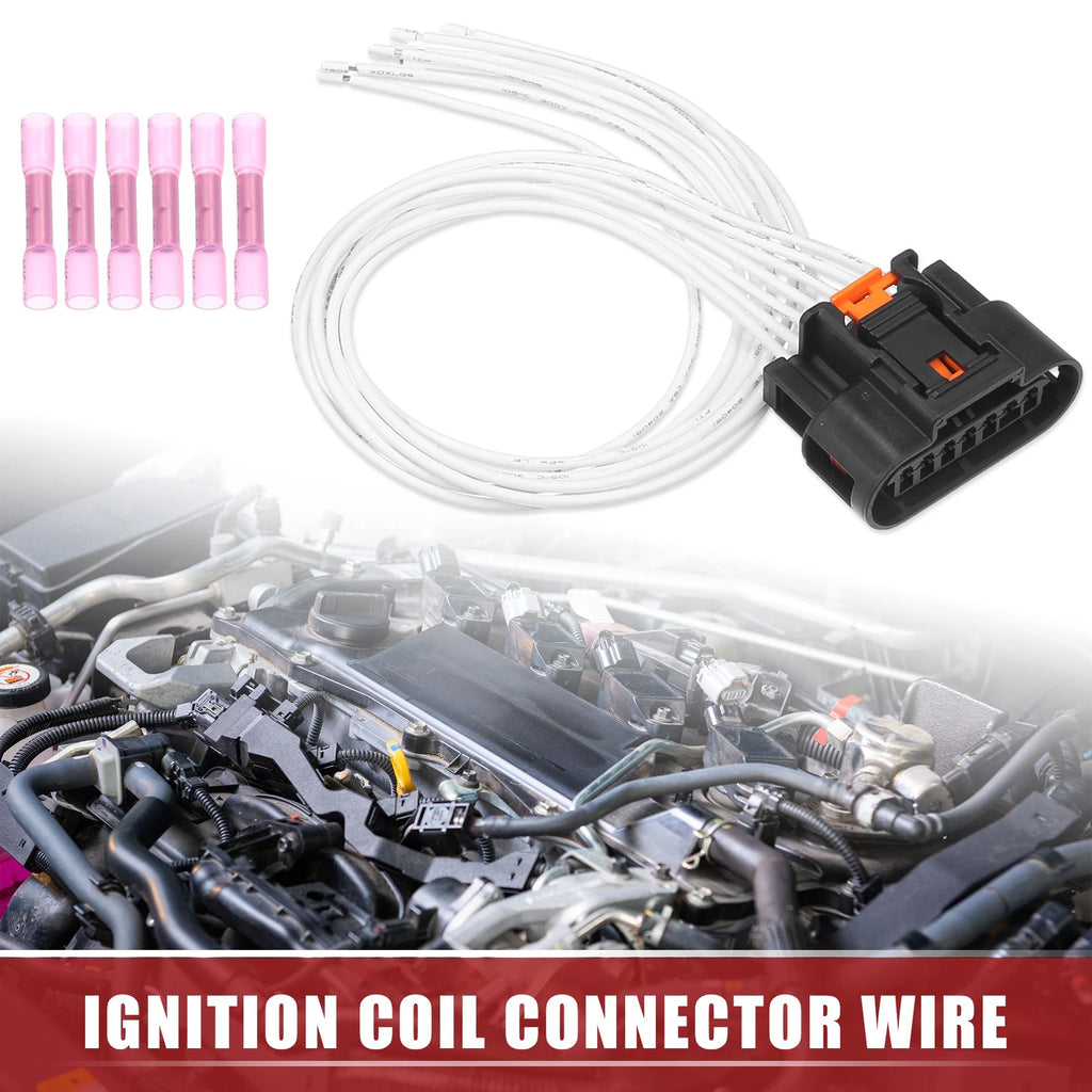 Set of 1 Ignition Coil Connector Wiring Harness for Chevy Cruze (2011–2016)