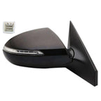 Replacement Ready to Paint Passenger Power Mirror for Toyota Highlander (2008–2019)